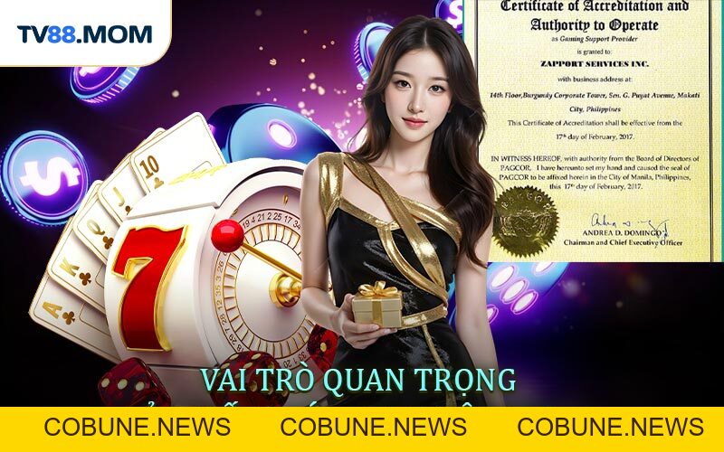 Giấy Phép Hoạt Động TV88 Bảo Chứng Uy Tín Cho Người Chơi - COBUNE